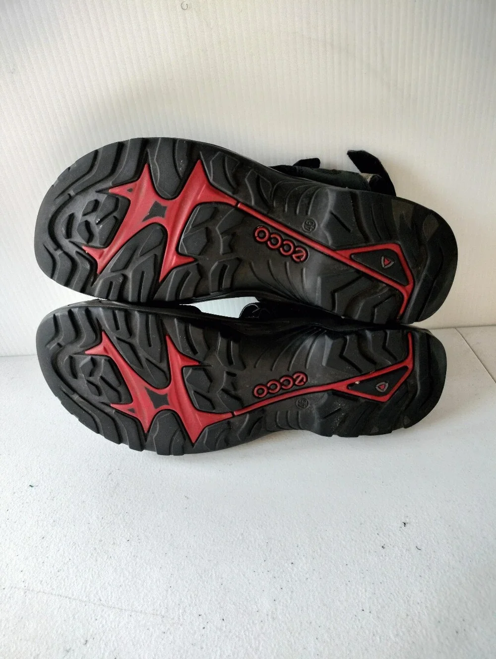 Ecco Yucatan Men's Black Sandals Eu 46/ US 12-12.5 Hiking Outdoors Camping